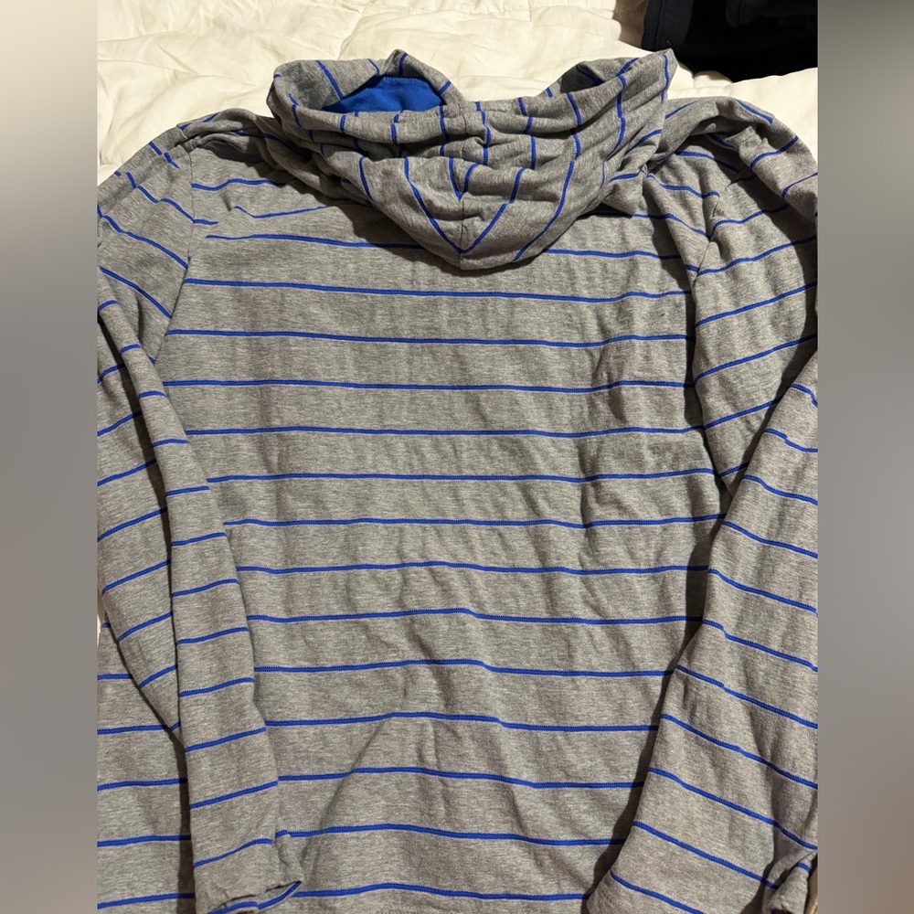 Old Navy Gray and Blue light weight hoodie